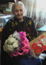 95 лет Семеновой Анне Матвеевне
