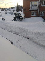 Благодарим наших трактористов!!!